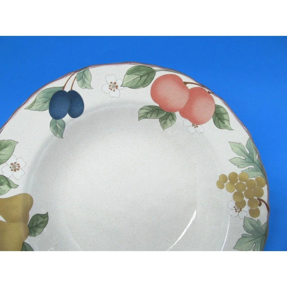 Mikasa Fruit Panorama  Rimmed Vegetable Serving Bowl 10 1/2 